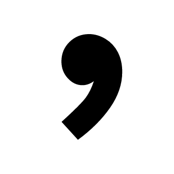 Comma Clipart - Tumundografico