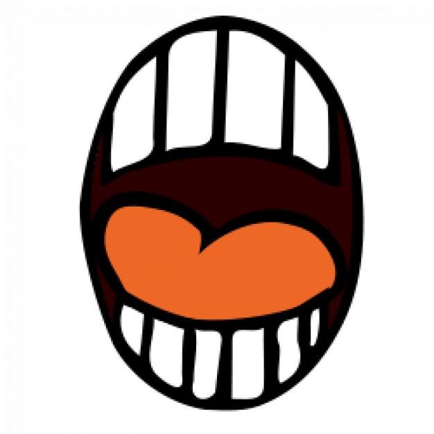 Open mouth cartoon | Download free Vector