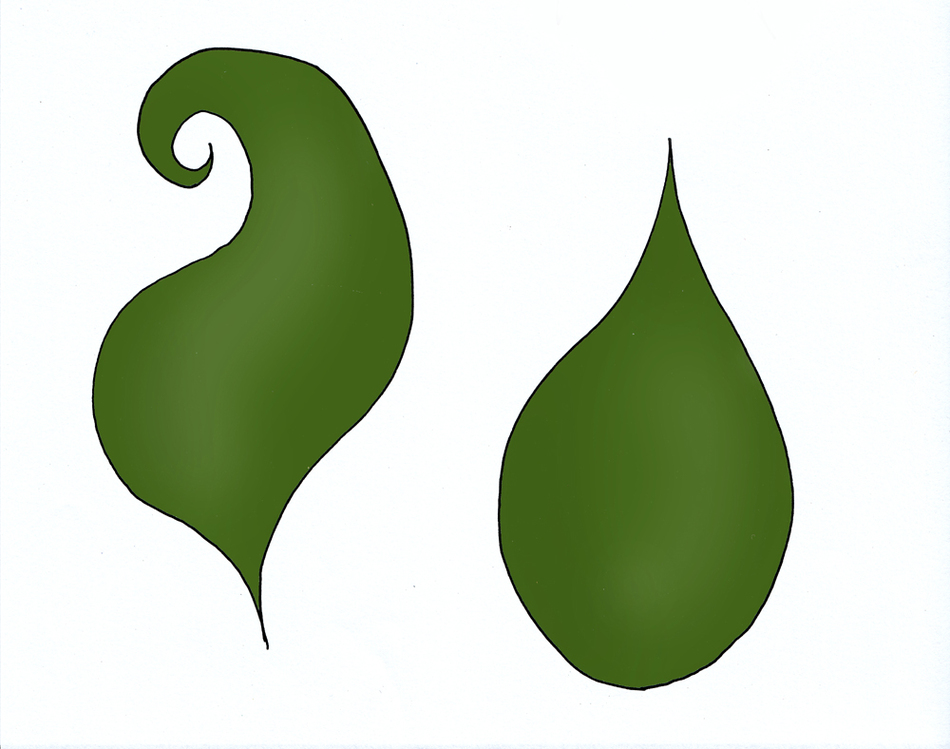 Oak Leaf Template Printable Clipart - Free to use Clip Art Resource