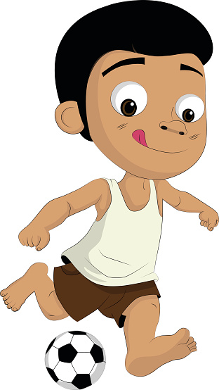 Cartoon Of Poor Child Clip Art, Vector Images & Illustrations