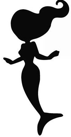 1000+ images about Mermaid Stencil Designs