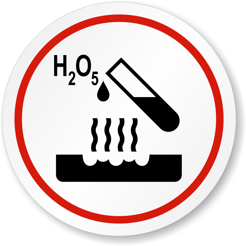 Corrosive Materials Signs | Free Shipping from MySafetySign