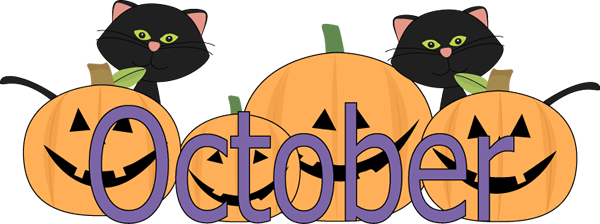 Month Of October Clipart