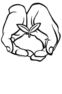 Seed Black And White Clipart