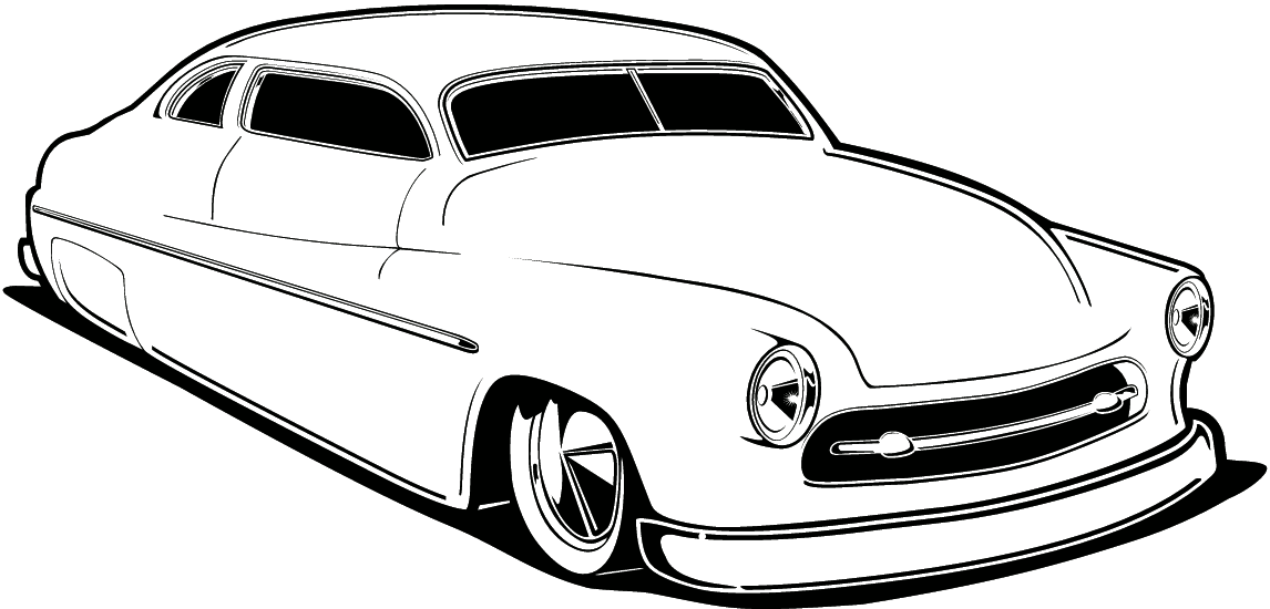 Free cartoon hot rod clipart
