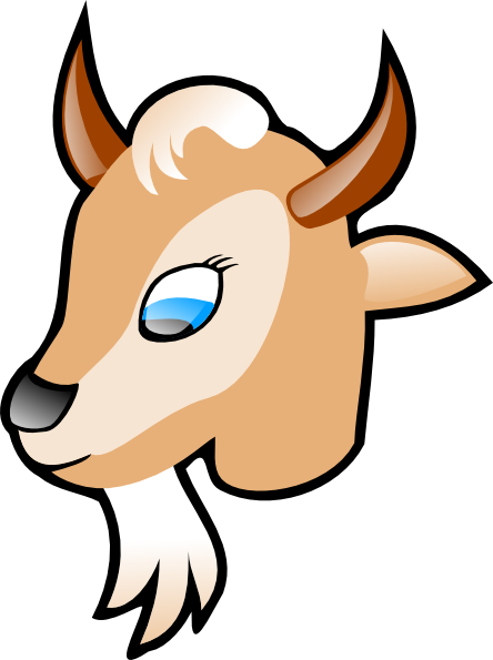 Goat clipart face
