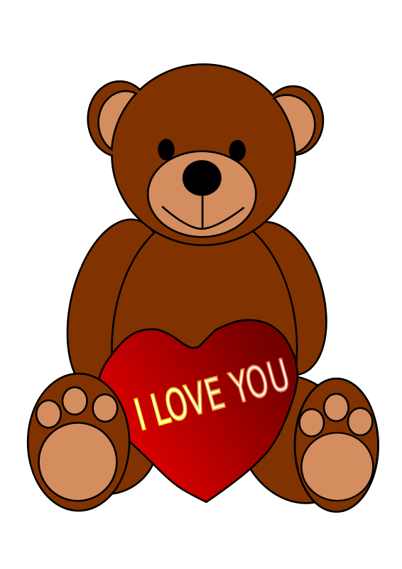 Cute bear teddy bear clip art on teddy bears clip art and bears 2 ...