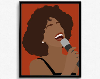 whitney houston – Etsy