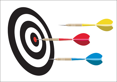 Dartboard Clip Art, Vector Images & Illustrations