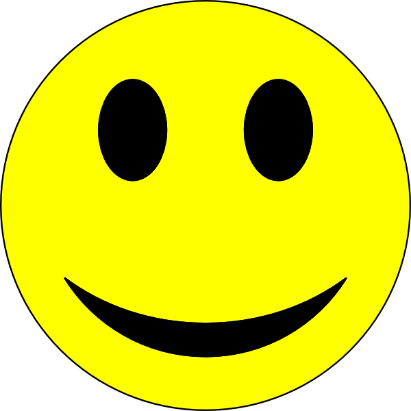 Emoji happy face clipart transparent background