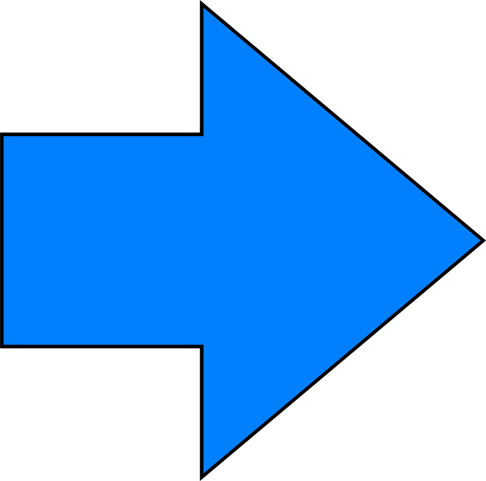 Arrow Blue | Free Stock Photo | Illustration of a blue right ...