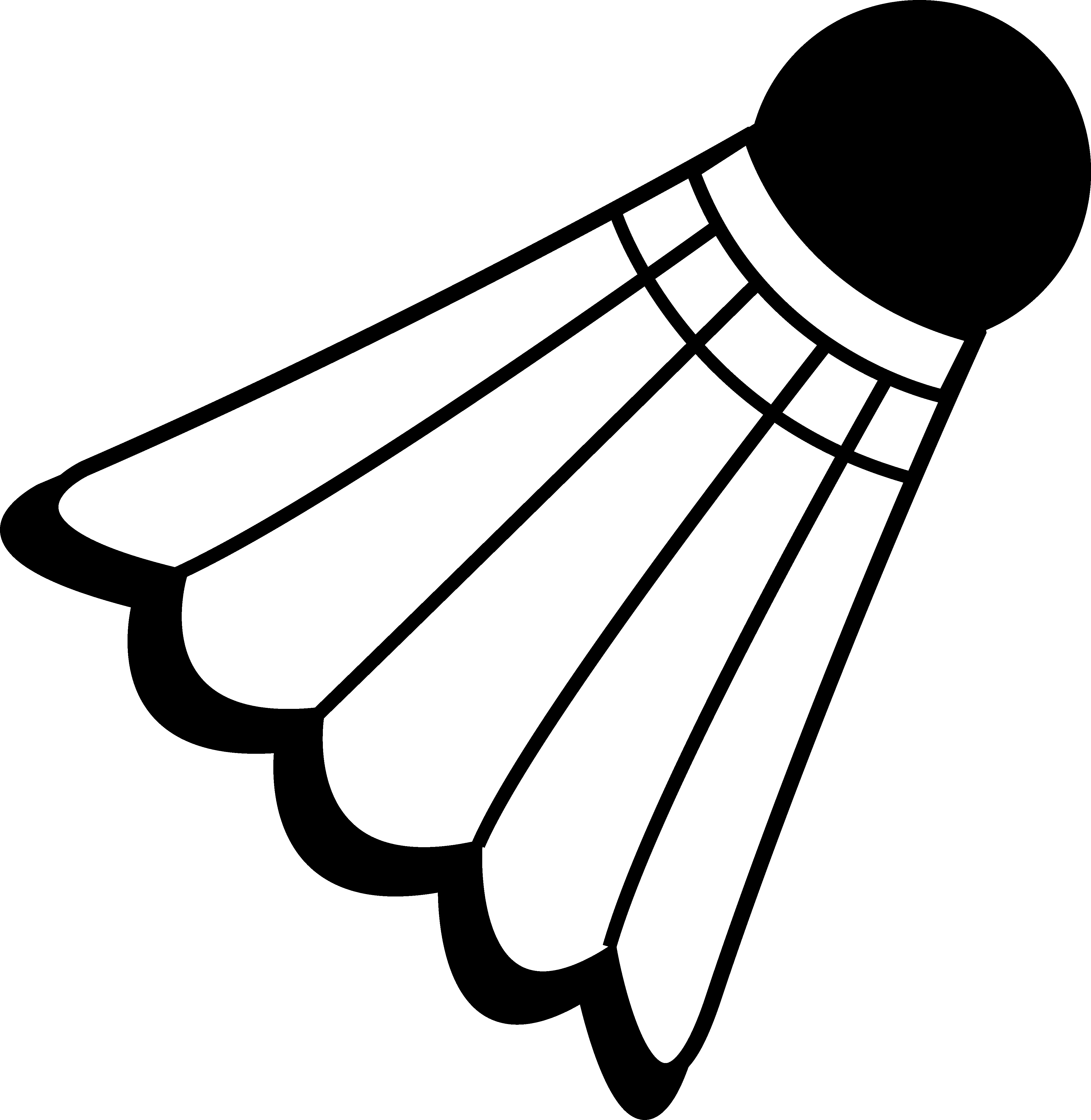 Free badminton clipart images