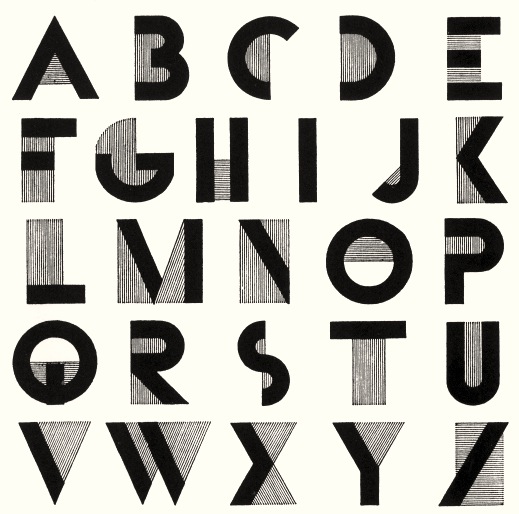 Type History: Cassandre's Art Deco Type - Notes on Design