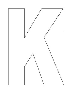 Printable Letter N Alphabet Template | Happy Appliques
