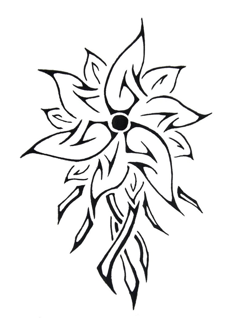 Tribal Flower 3