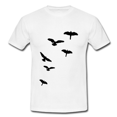 Flying Birds, the free-flying birds T-Shirt ID ...