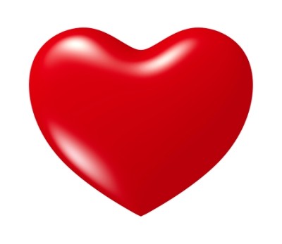 Valentine Heart Shaped Red Heart Mousepad by ImpressionsExpress