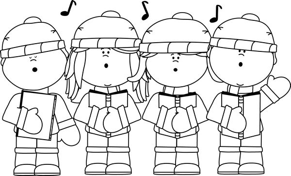Black and White Christmas Clip Art | Clip Art-Winter | Pinterest