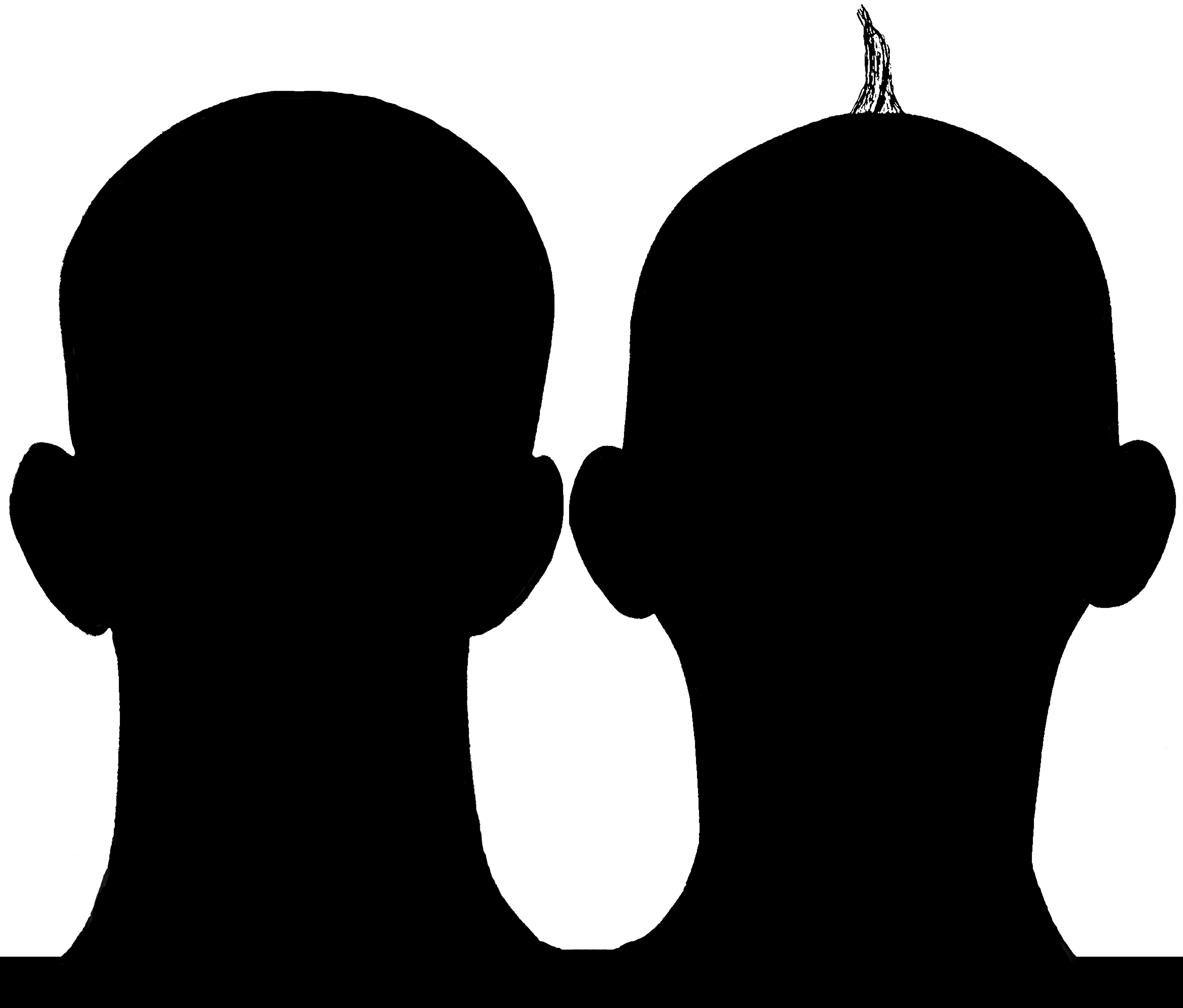 Silhouette Heads - ClipArt Best