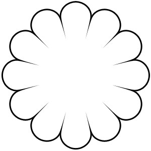 Printable Flower Petal Template - ClipArt Best