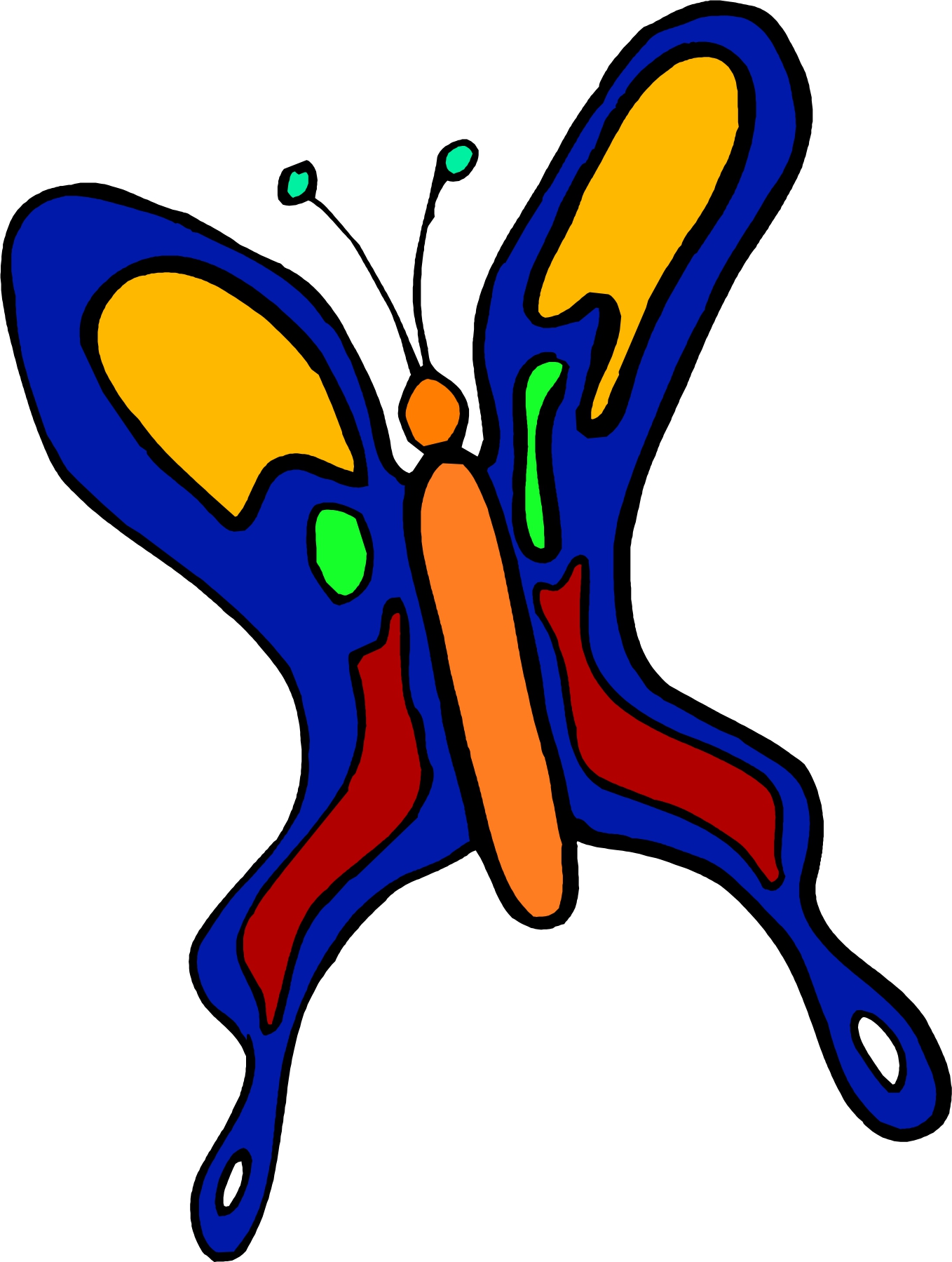 Butterfly Cartoon Images