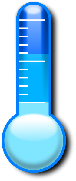 Thermometer Clip Art Black And White - Free ...