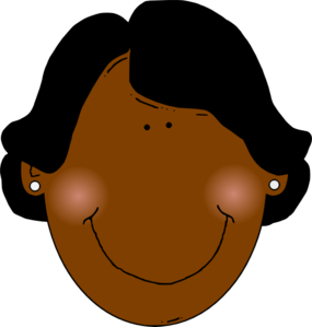 African American Girl Student Clipart - Free ...