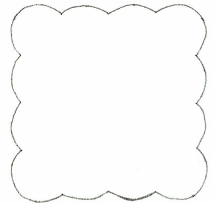 Best Photos of Scallop Pattern Template - Scalloped Edge Template ...