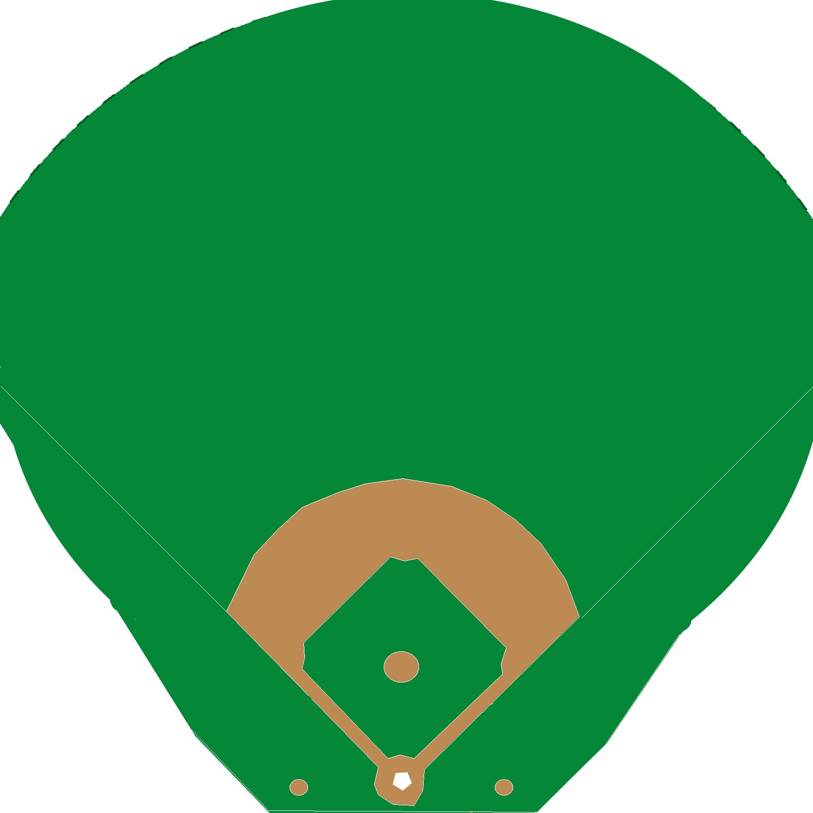 Baseball Diamond Clipart