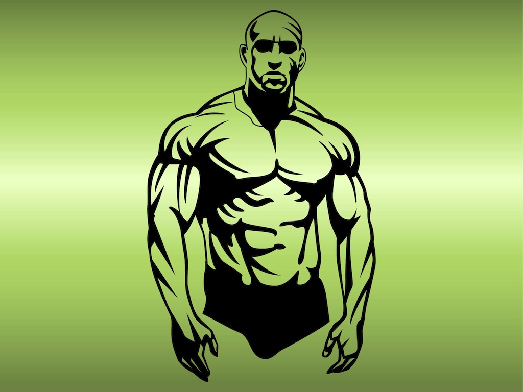 muscular man
