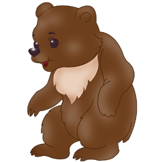 Cute Baby Brown Bears - Cute Cartoon Bear Images
