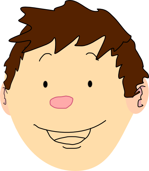Boy Face Clip Art - vector clip art online, royalty ...