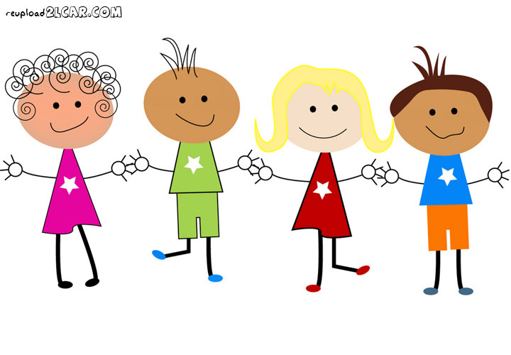Gambar Kartun Anak Anak Lucu Bermain dan Belajar