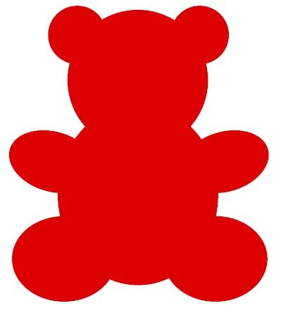 Teddy Bear Silhouette - ClipArt Best