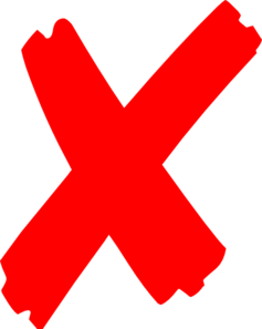 Red X Mark - ClipArt Best