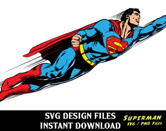 Super Hero Superman SVG Logos and Super Hero Figures, SVG, PNG T ...