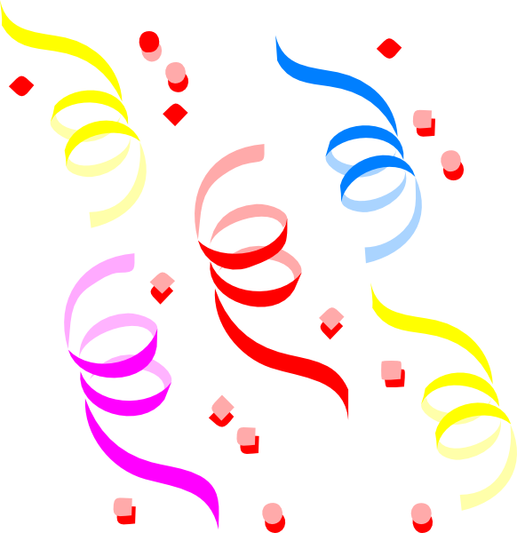 Serpentinas y confeti - Imagui