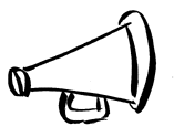 Free Megaphone Clipart