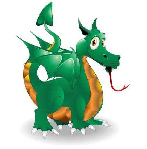 Baby Dragon Wall Art