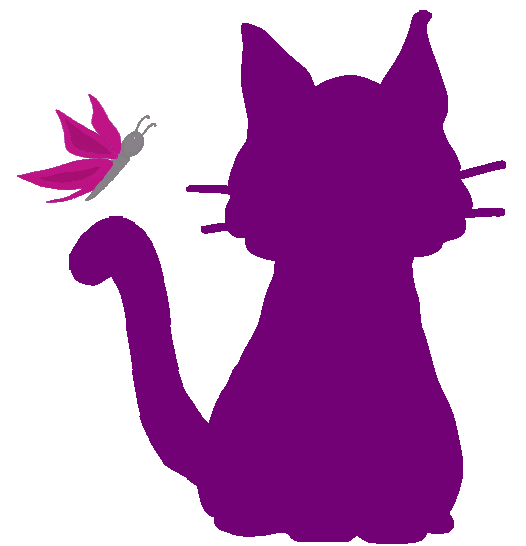 Animated Purple Cats by Purple Cat Arts