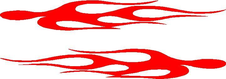 Flames Decals / Tribals Decals :: Round Flames Decal / Sticker ...