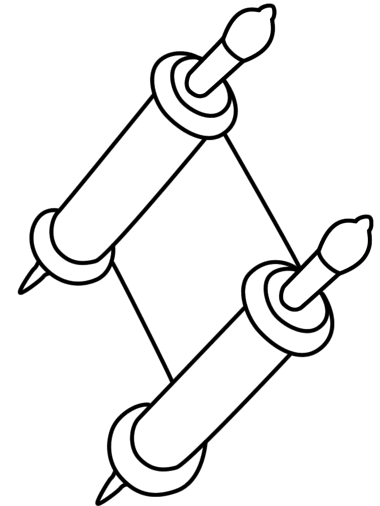 Free printable bible scroll craft Trials Ireland