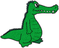 Free Alligator Clip Art