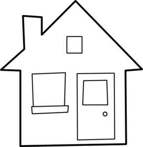 Maison / House clip art - vector clip art online, royalty free ...