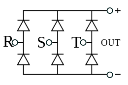 Diode bridge