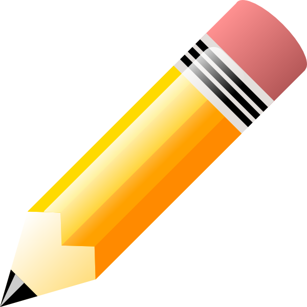 Pencil clip art - vector clip art online, royalty free & public domain