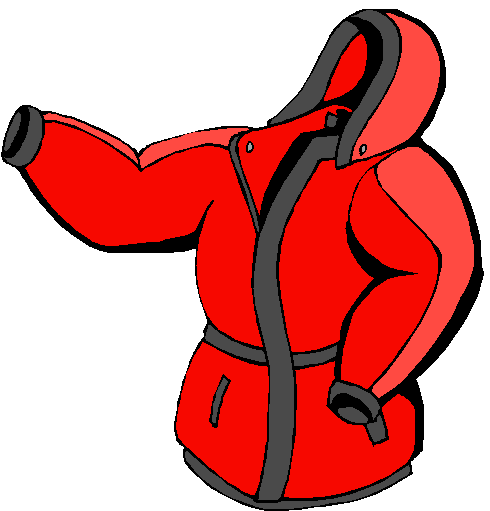 Winter Coat Drive Clipart