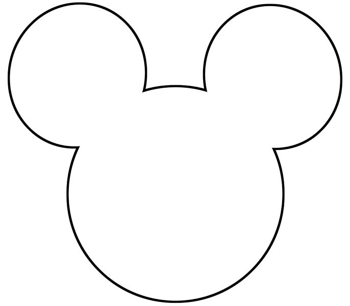 Mickey Mouse Template | Diy ...