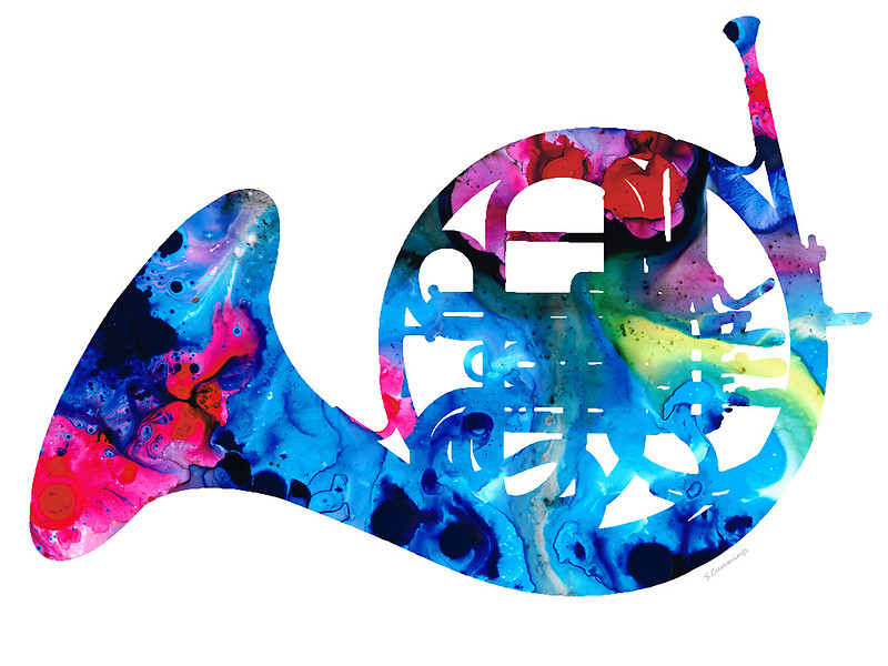 French Horn Cliparts - Cliparts and Others Art Inspiration