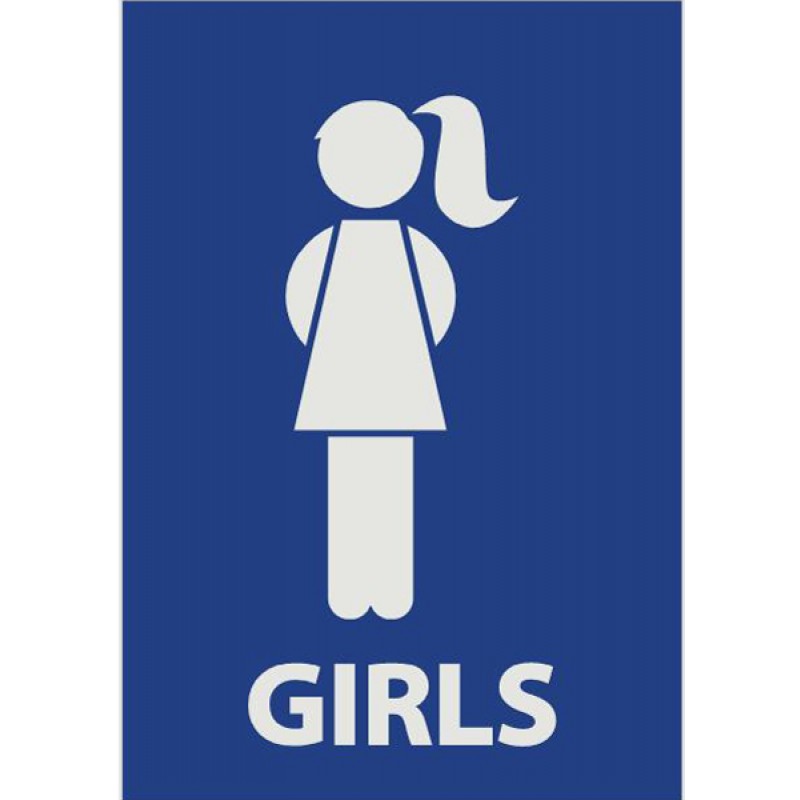 Girl And Boy Bathroom Signs